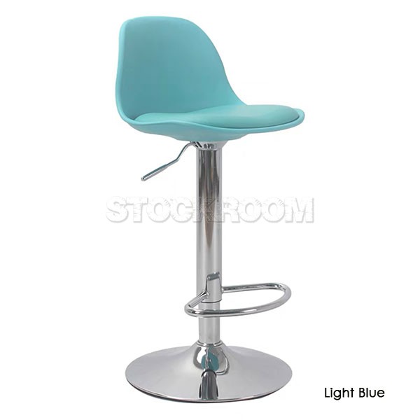 Eero Saarinen Tulip Style Adjustable Bar Stool