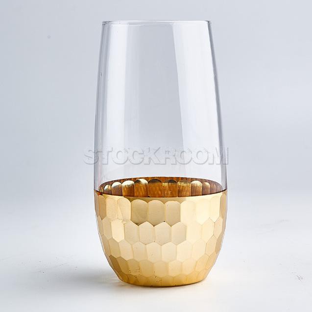 Elaina Handmade Golden / Rose Gold Glass