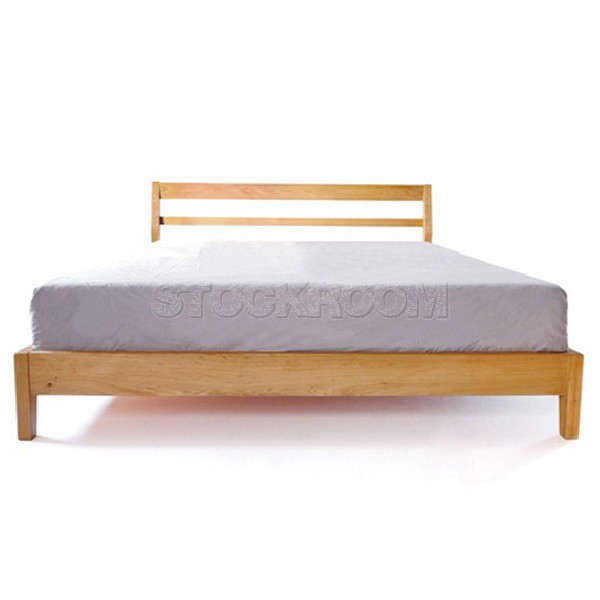 Ellen Solid Oak Wood Bed Frame