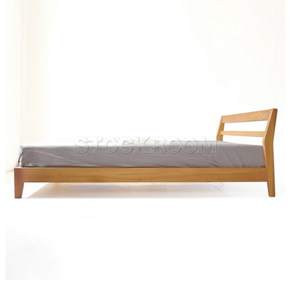 Ellen Solid Oak Wood Bed Frame