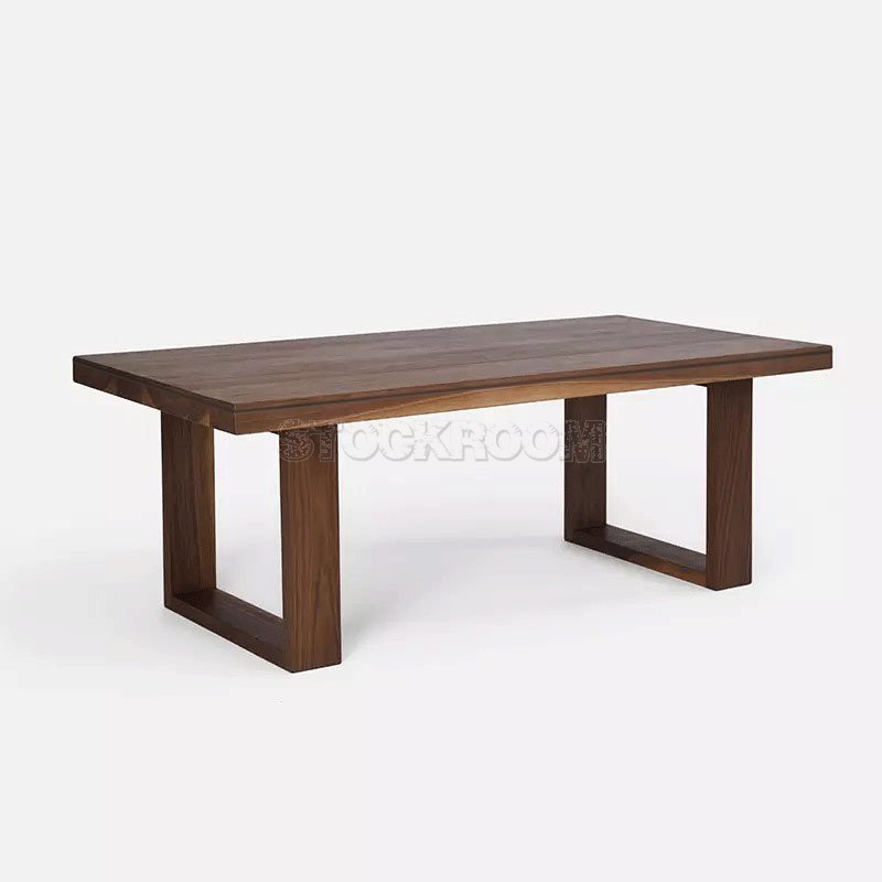 Elroy Solid Oak Wood Dining Table
