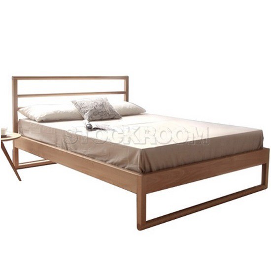 Emma Solid Beech Wood Bed Frame