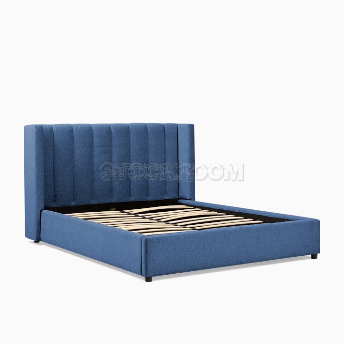 Emmett Fabric Upholstered Storage Bed Frame
