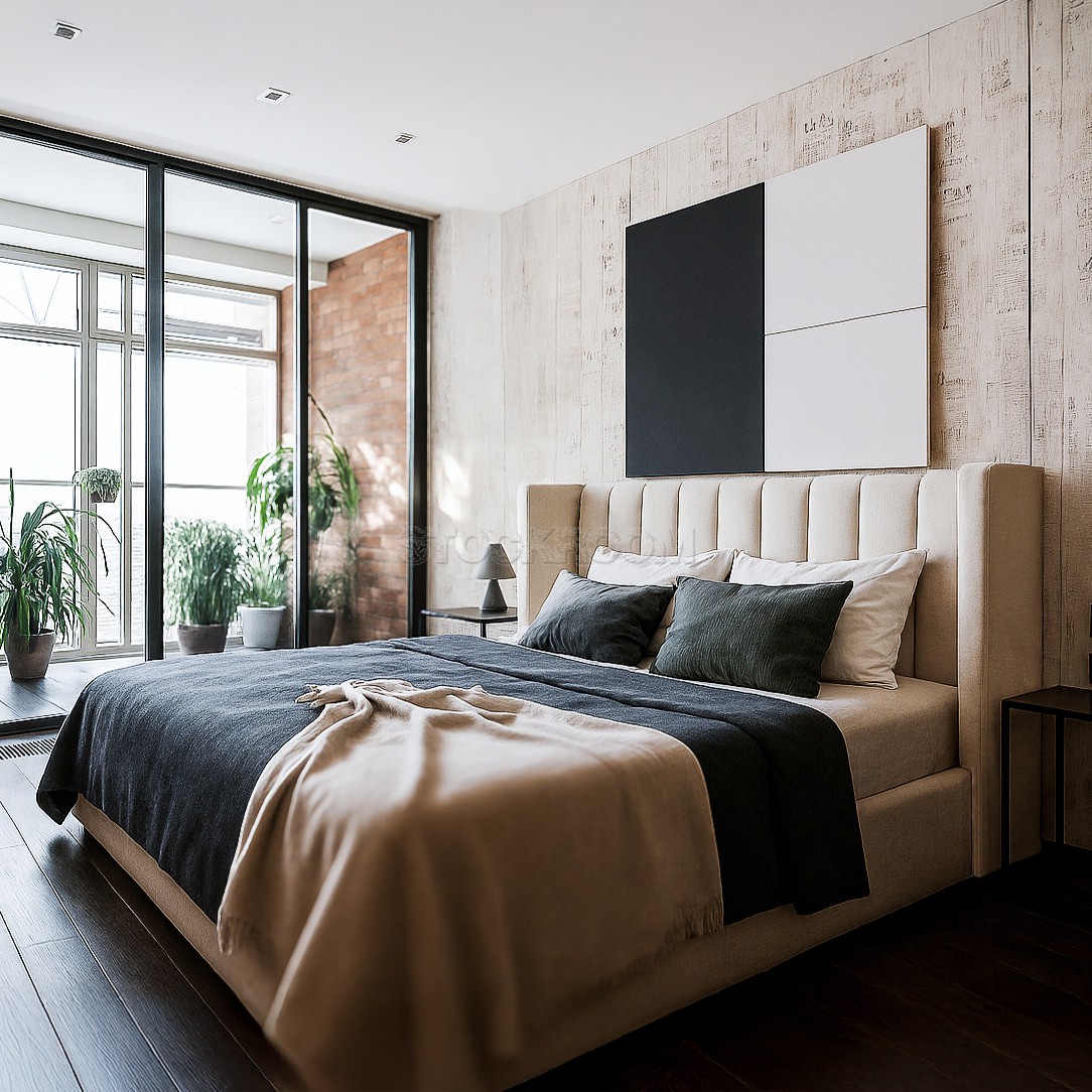 Emmett Fabric Upholstered Storage Bed Frame