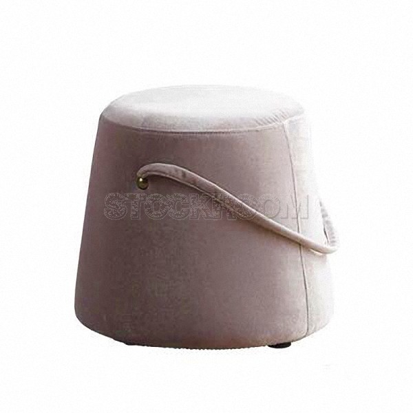 Evita Fabric Stool Ottoman