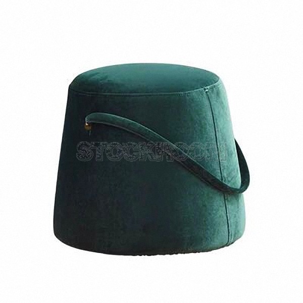 Evita Fabric Stool Ottoman