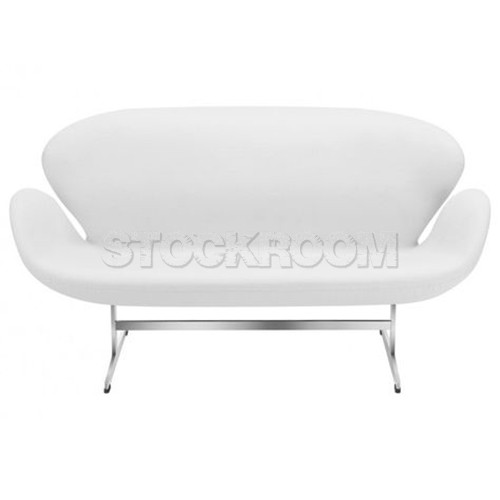 Arne Jacobsen Style Swan Sofa - 2 Seater