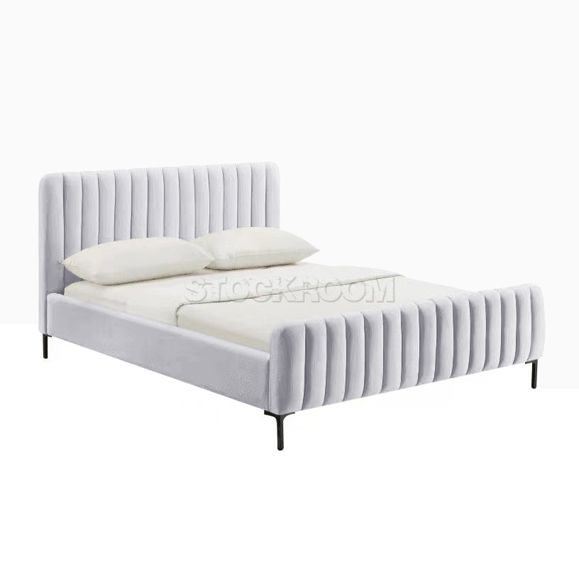 Felisa Fabric Upholstered Bed Frame With Storage