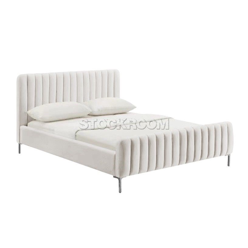 Felisa Fabric Upholstered Bed Frame