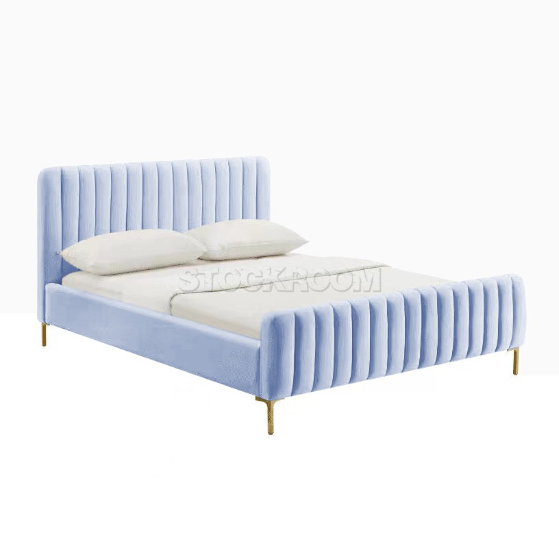 Felisa Fabric Upholstered Bed Frame With Storage