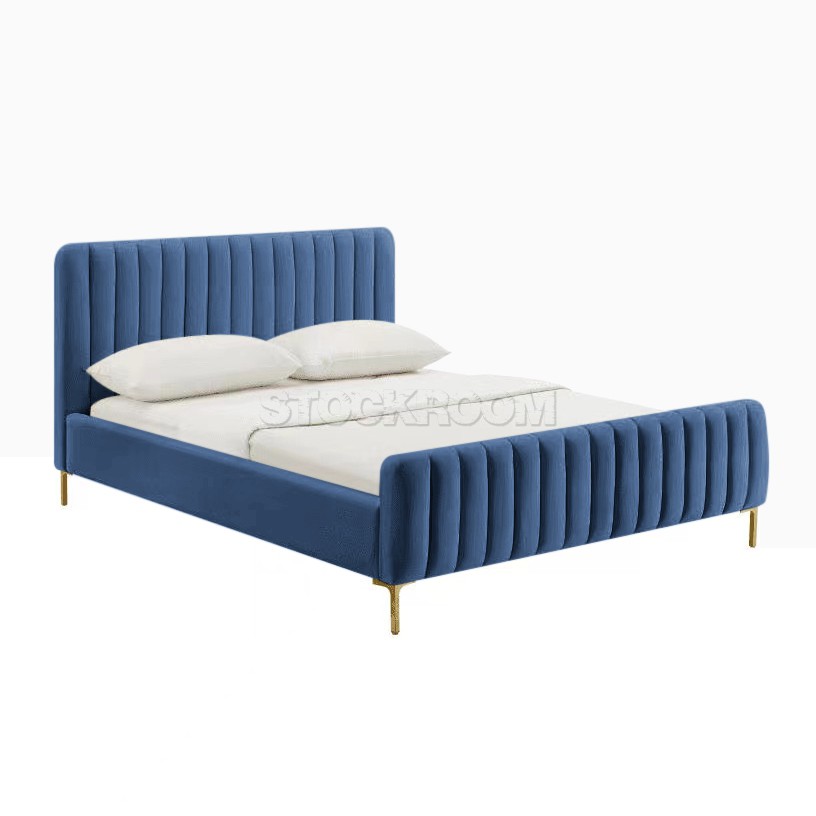 Felisa Fabric Upholstered Bed Frame