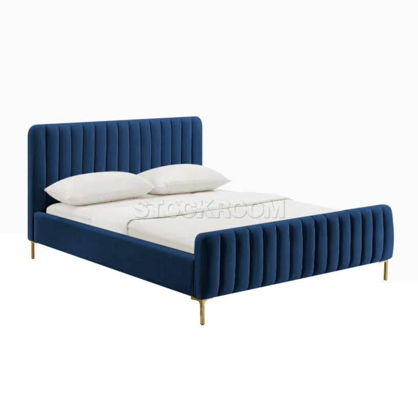 Felisa Fabric Upholstered Bed Frame