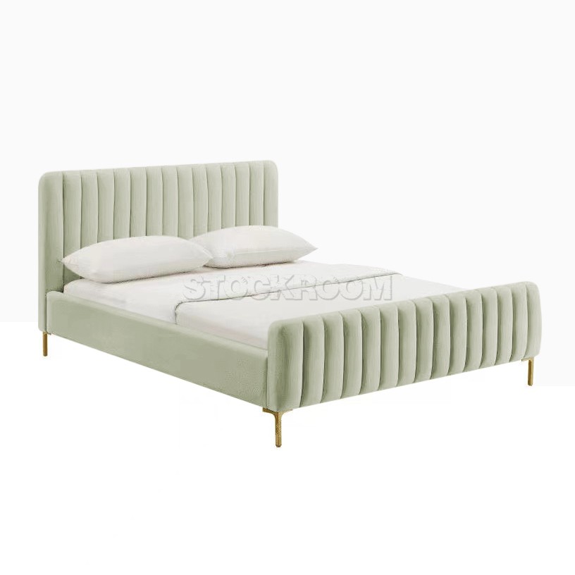 Felisa Fabric Upholstered Bed Frame