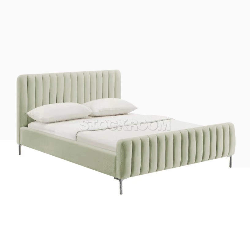 Felisa Fabric Upholstered Bed Frame With Storage