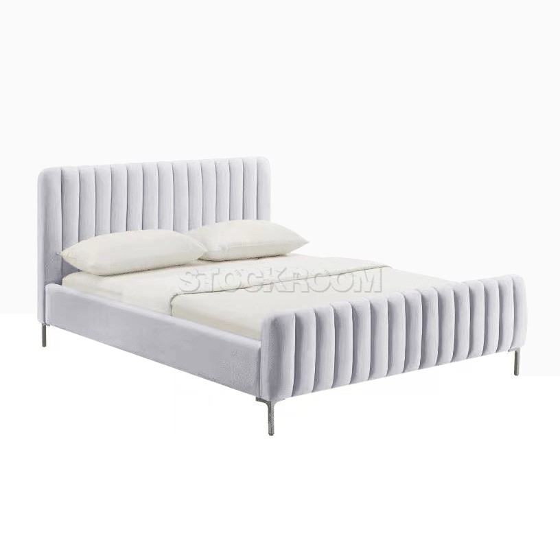 Felisa Fabric Upholstered Bed Frame