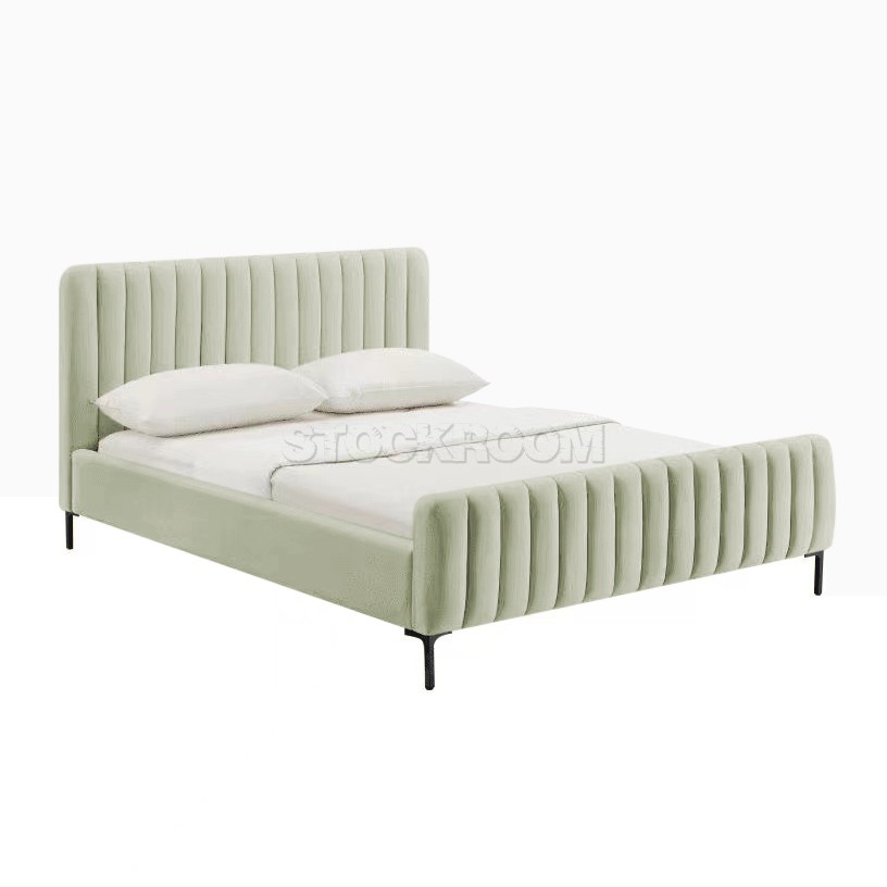 Felisa Fabric Upholstered Bed Frame