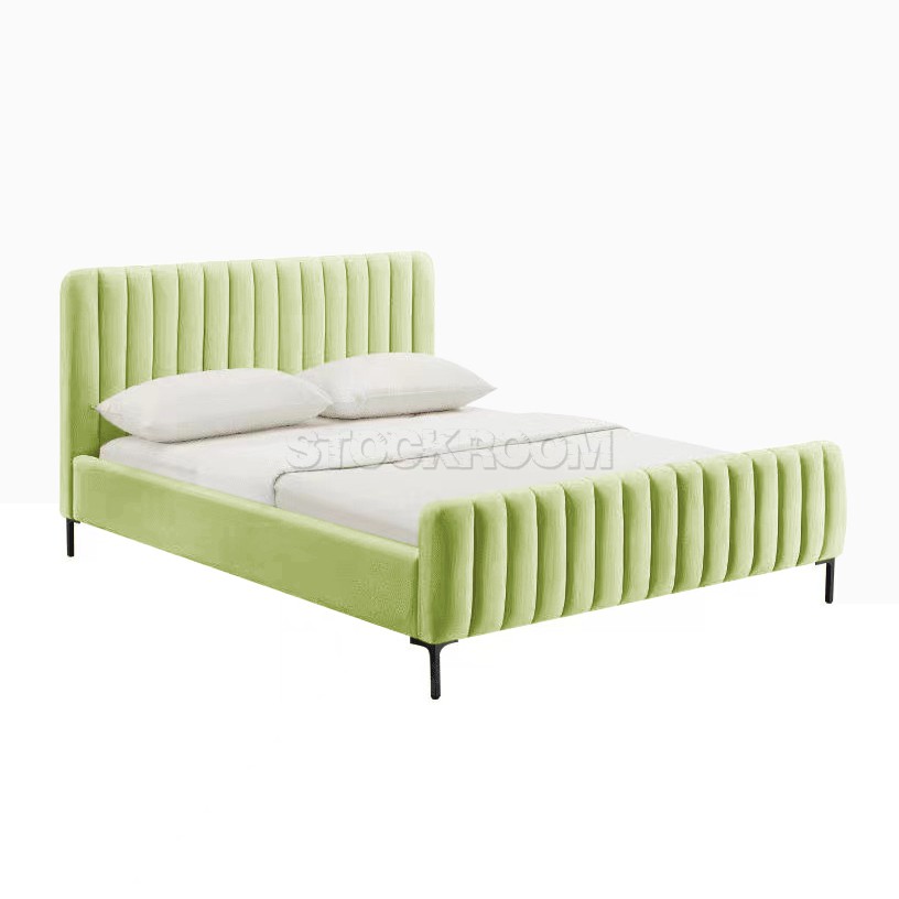 Felisa Fabric Upholstered Bed Frame