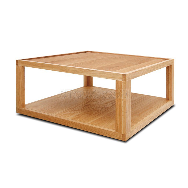 Fenmore Solid Oak Wood Coffee table