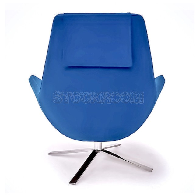 Flame Style Fabric Lounge Chair