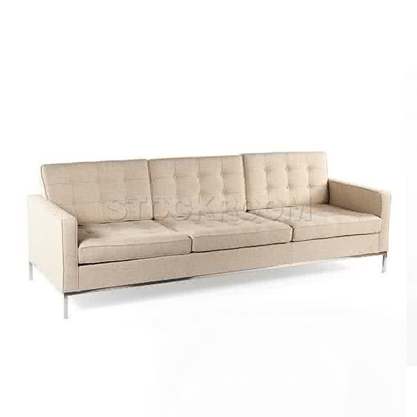 Florence Knoll Style Sofa (3 seater)