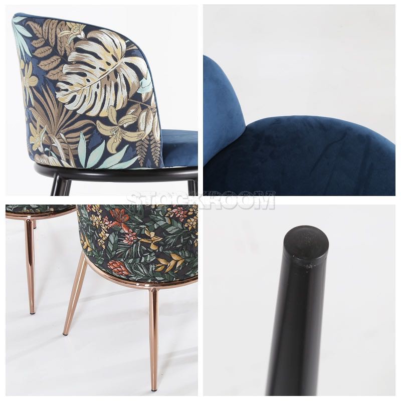 Florian Full Fabric Upholstered Dining Chair