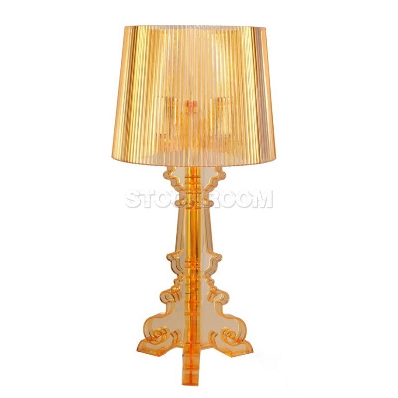 French Acrylic Table Lamp