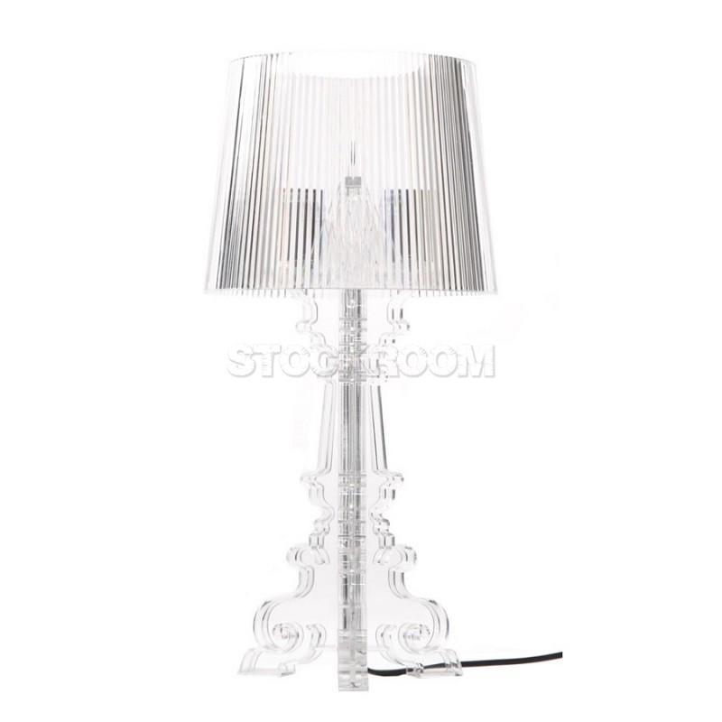 French Acrylic Table Lamp