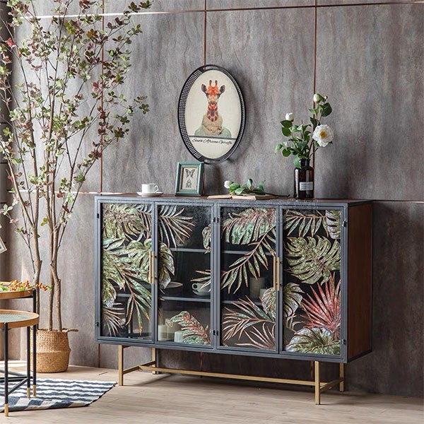 Fujimoto Vintage Sideboard With 3 Or 4 Doors