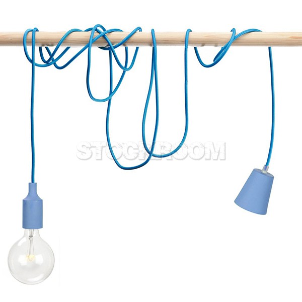 Funky Coloured Chord Pendant Light