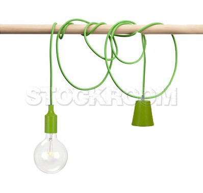 Funky Coloured Chord Pendant Light