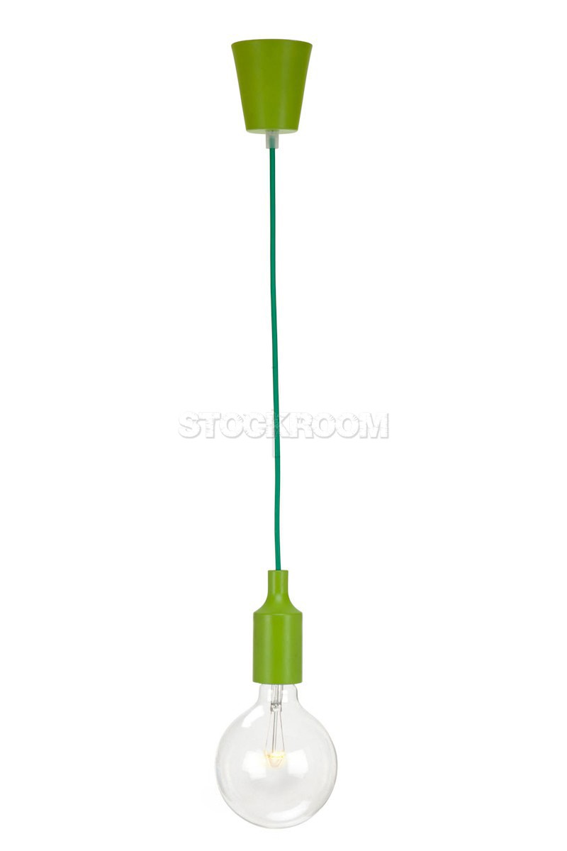 Funky Coloured Chord Pendant Light