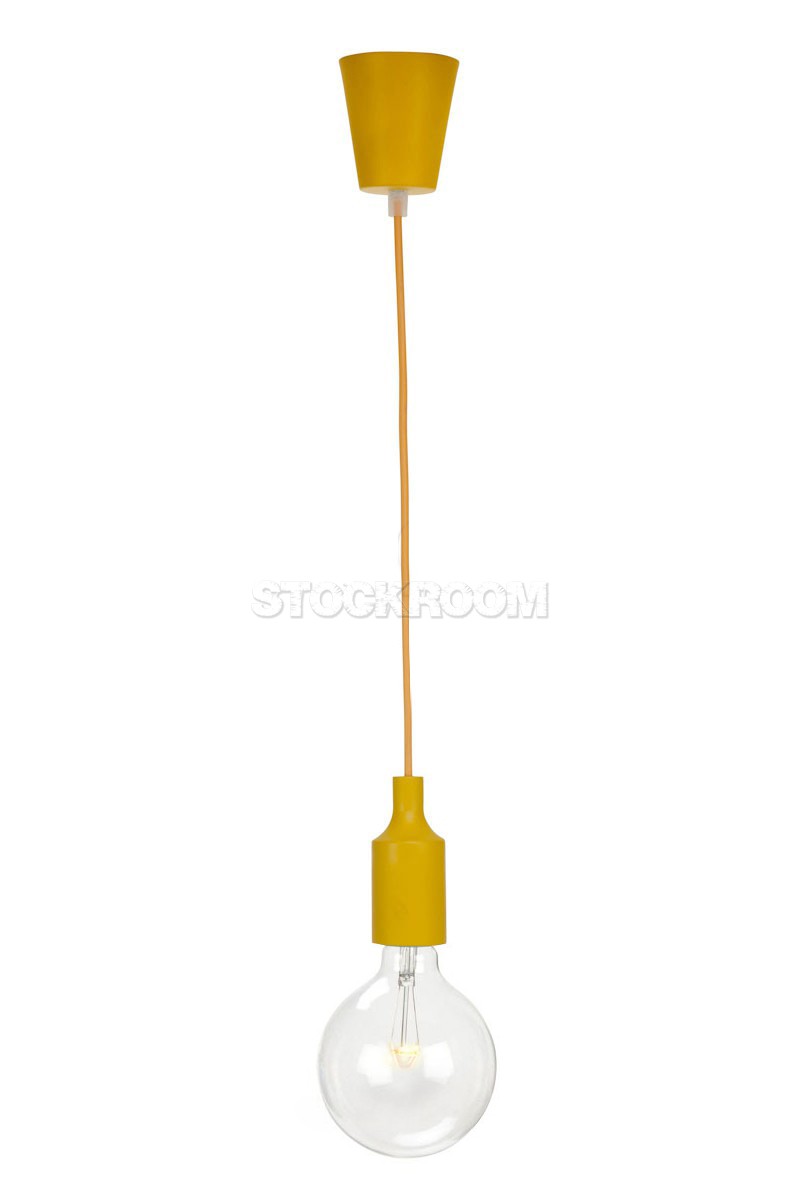 Funky Coloured Chord Pendant Light