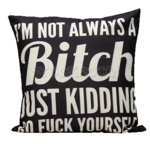 Fxxxx 2 Decorative Cushion