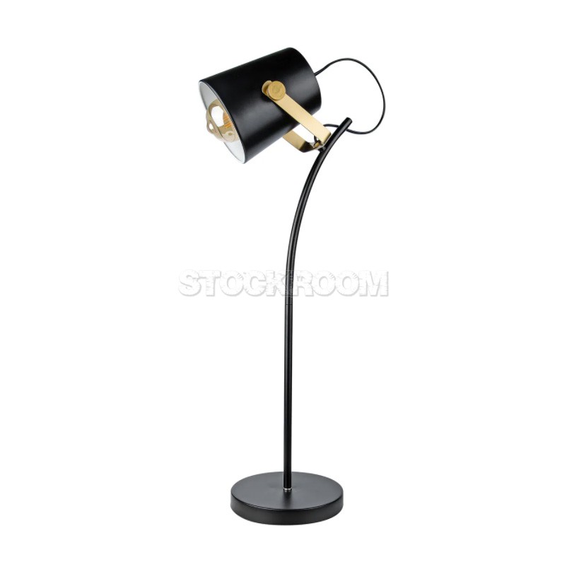 Gable adjustable table lamp