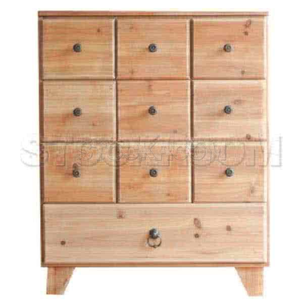 Gabriel Solid Wood 10 Drawers
