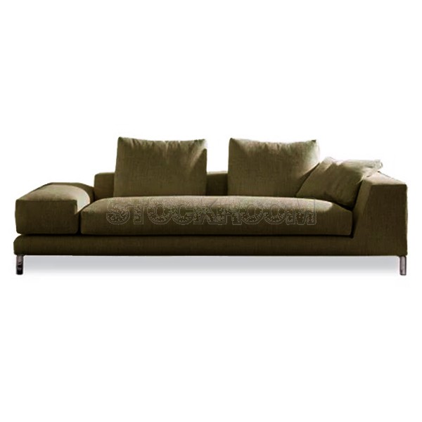 Gemona Fabric Feather Down Sofa