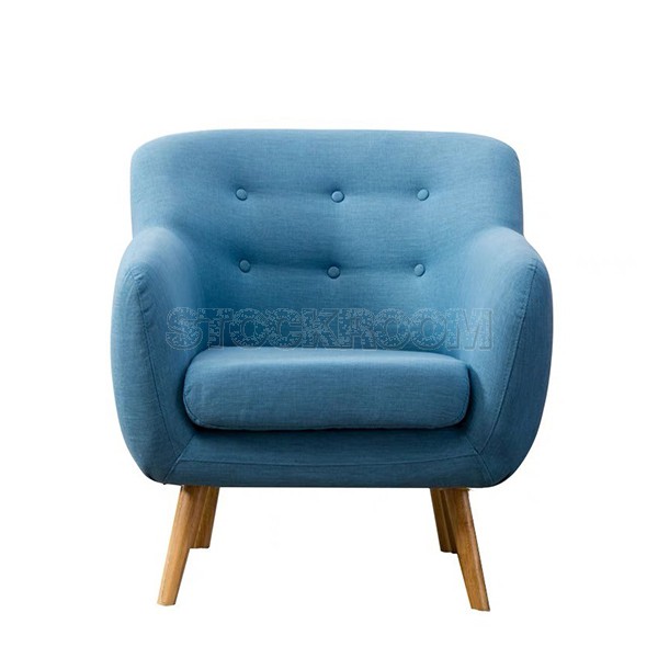 Geneva Fabric Armchair / Lounge Chair