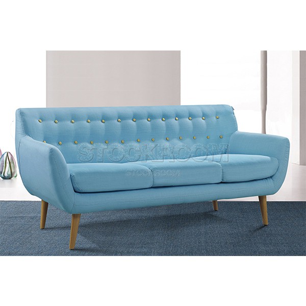 Geneva Fabric Sofa 3 Seater