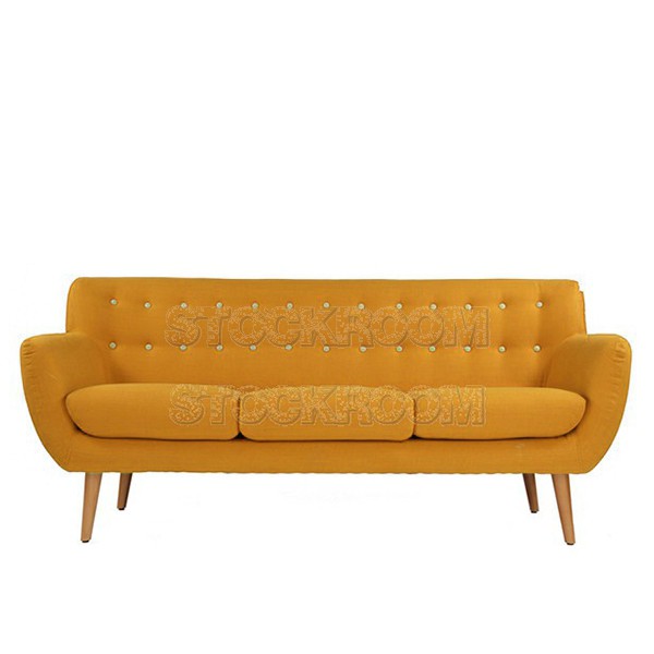 Geneva Fabric Sofa 3 Seater