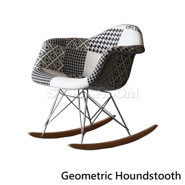 Stockroom Upholstered Fabric RAR Rocking Armchair 