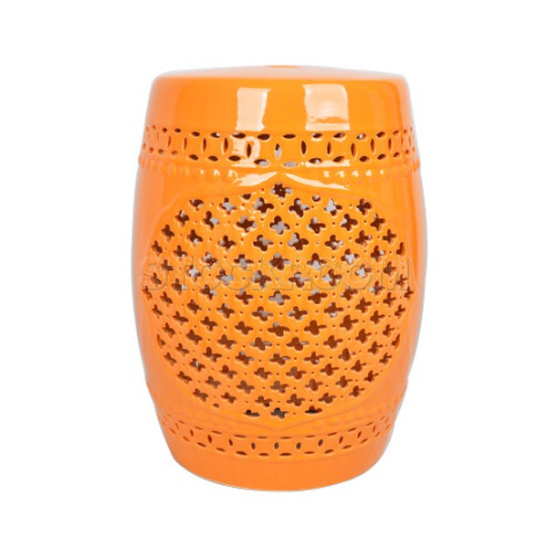 GRAND DRUM / STOOL - Floral Pattern Craving 