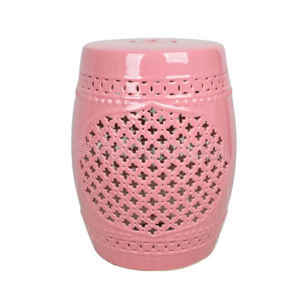 GRAND DRUM / STOOL - Floral Pattern Craving 