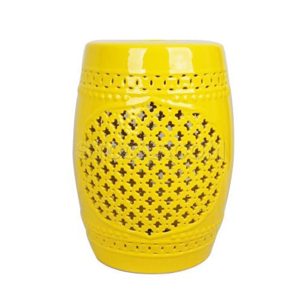 GRAND DRUM / STOOL - Floral Pattern Craving 