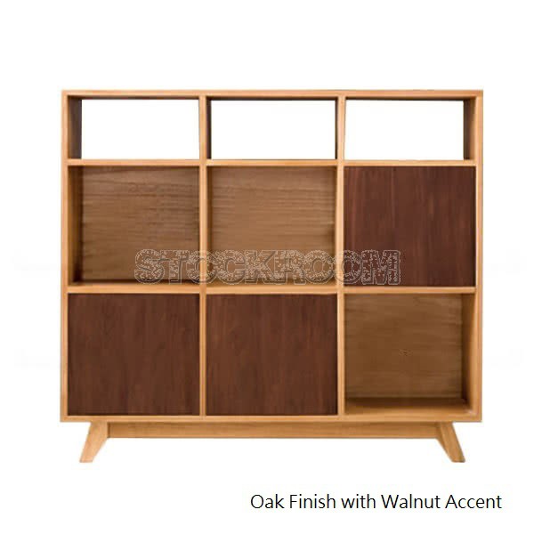 Grant Living Room Side Cabinet - Oak Finish