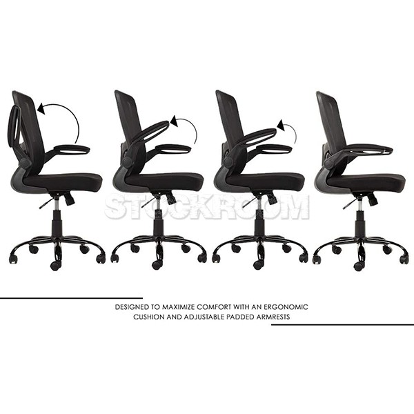 Gregor Contemporary Ergonomic Office Chair with Castors