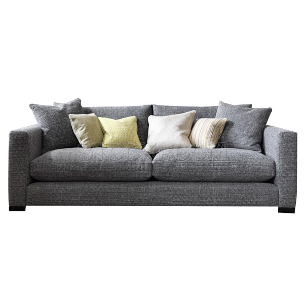 Berti Fabric Feather Down Sofa - 2 Seater