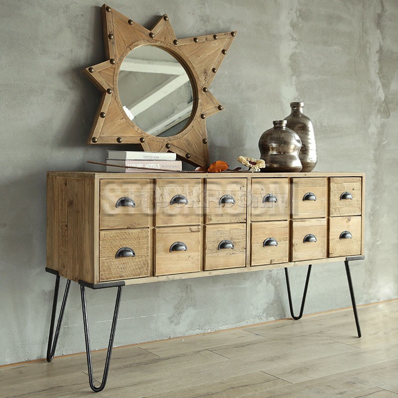 Hades Industrial Style Sideboard / Console / Drawers
