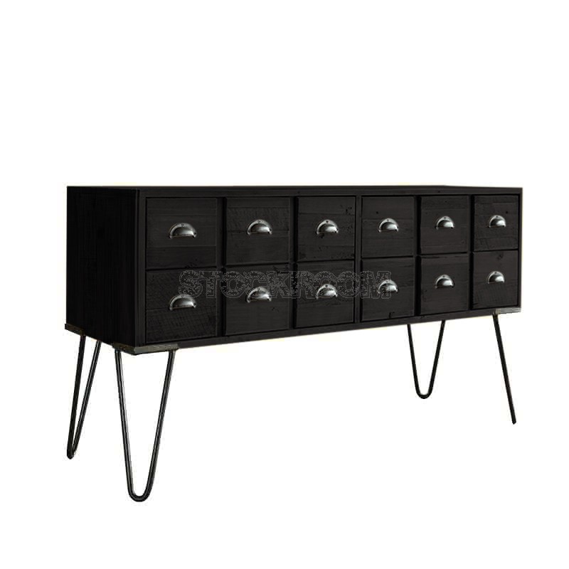 Hades Industrial Style Sideboard / Console / Drawers