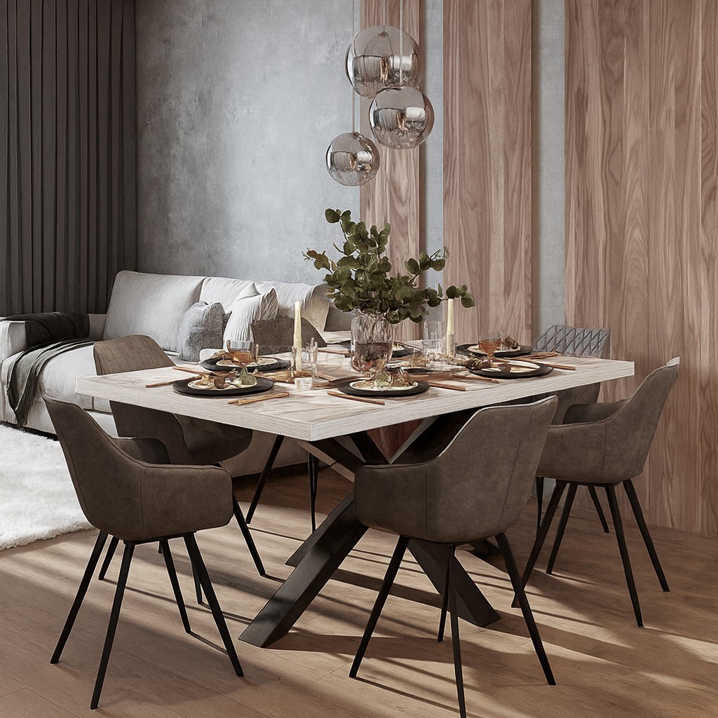 Hadley Industrial Style Table