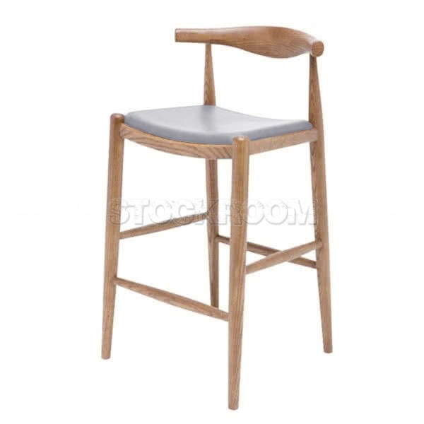 Hans J. Wegner Style ELBOW STOOL